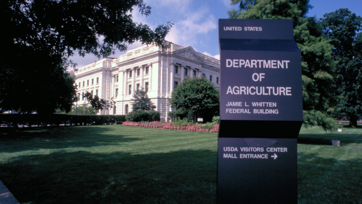 US Department of Agriculture building linked to federal vertical farming research